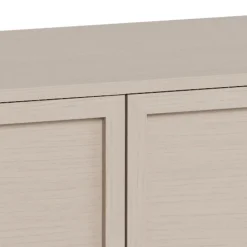Palmdale (lipasto matala 157x40x80 cm beige/harmaa)
