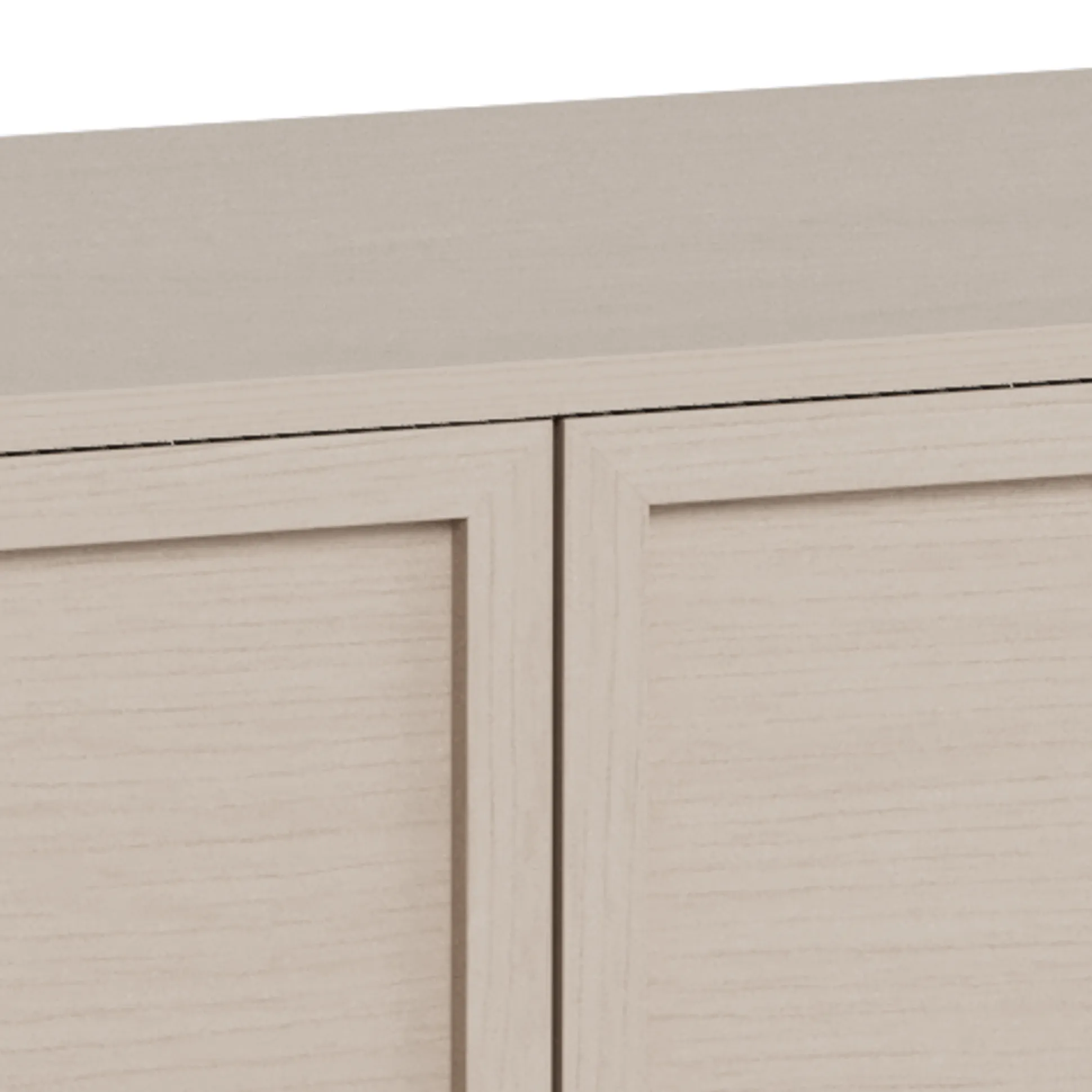 Palmdale (lipasto matala 157x40x80 cm beige/harmaa)