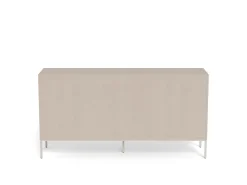 Palmdale (lipasto matala 157x40x80 cm beige/harmaa)