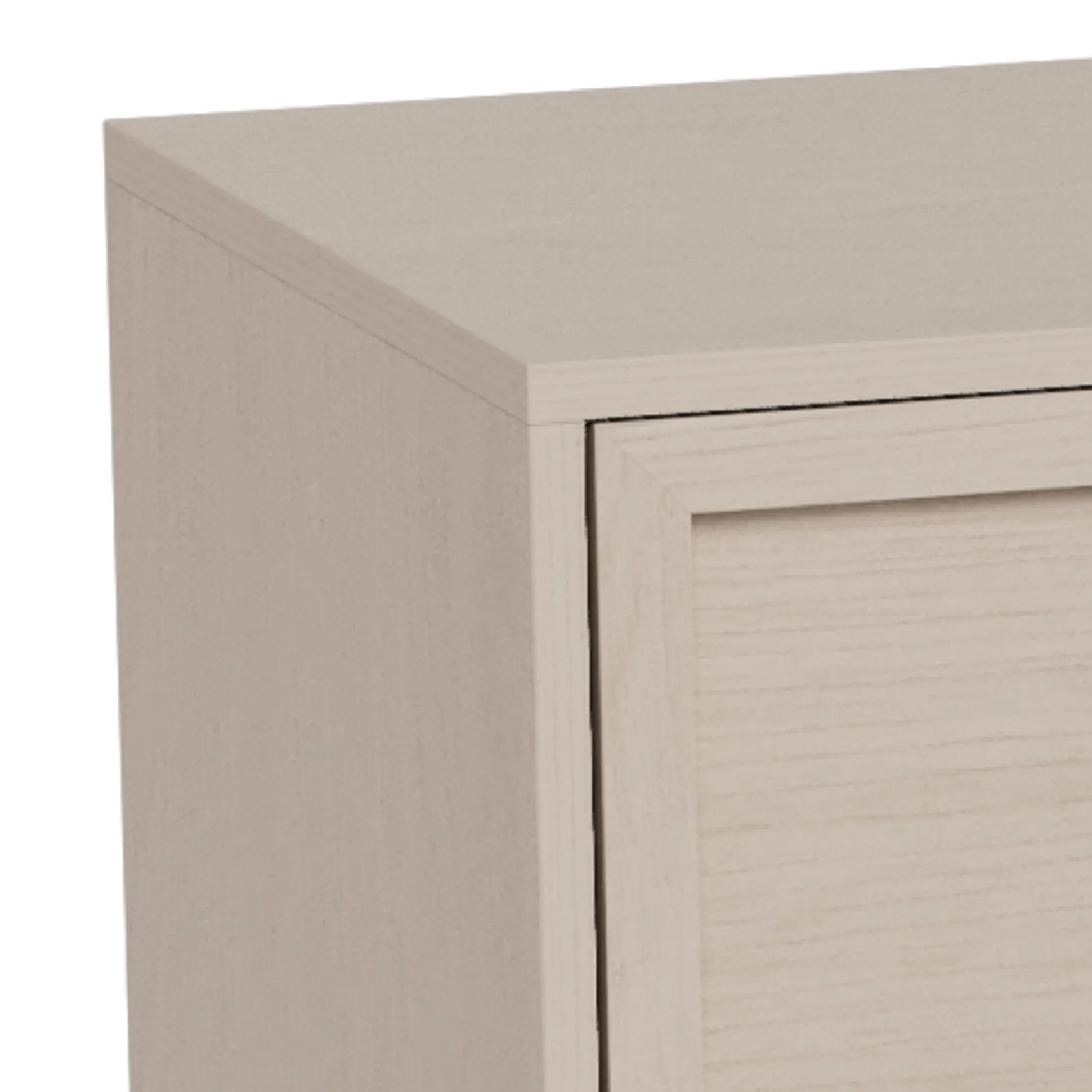 Palmdale (lipasto matala 157x40x80 cm beige/harmaa)