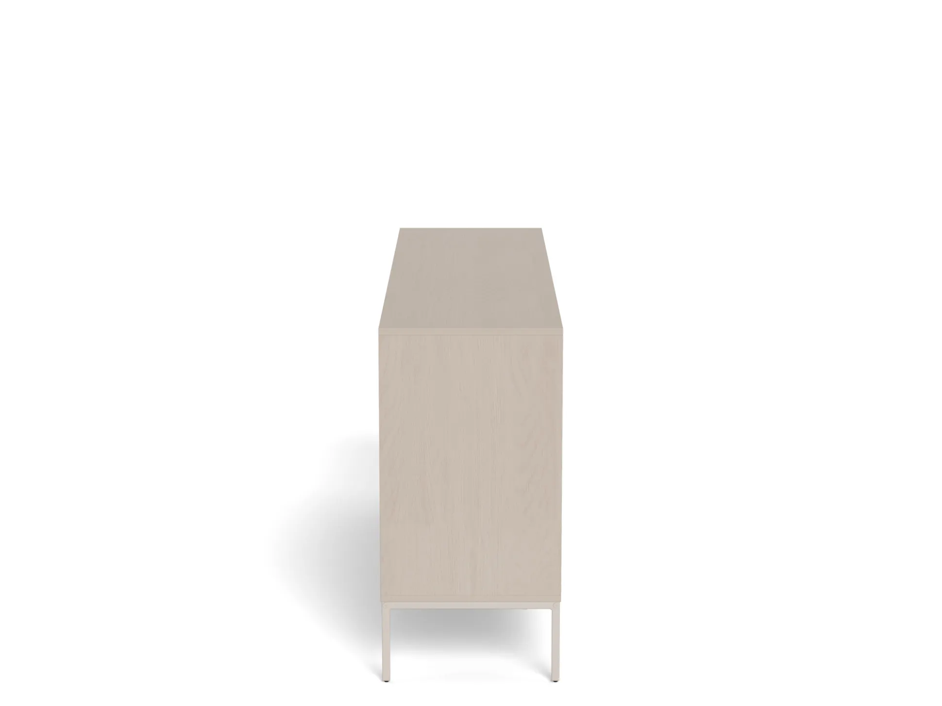 Palmdale (lipasto matala 157x40x80 cm beige/harmaa)