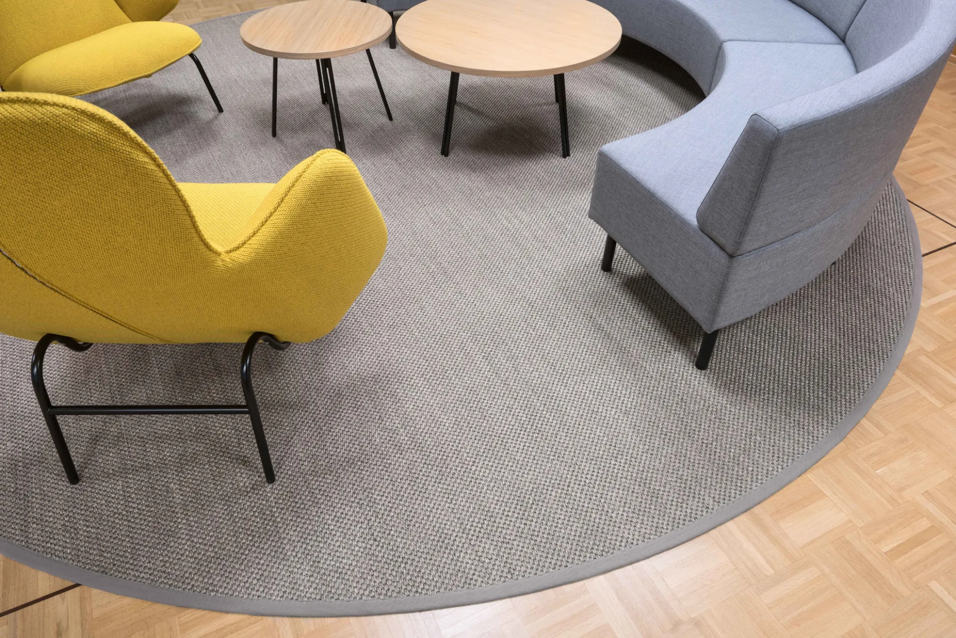 Panama (natural 160 cm matto pyöreä)