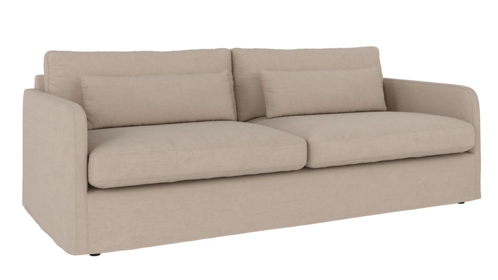 Peyton (3-istuttava sohva, beige kangas ursula 282)
