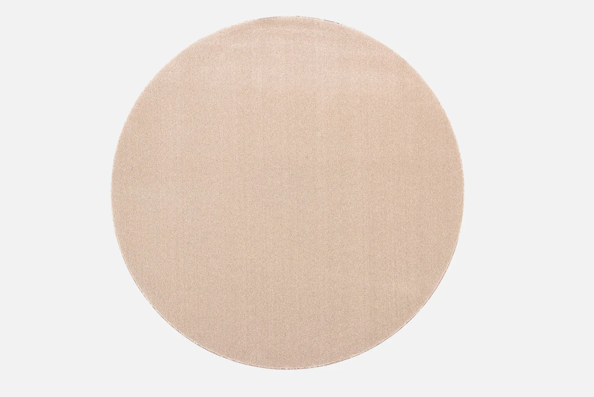Puuteri (beige 133 cm matto pyöreä)