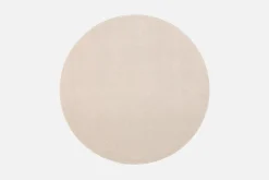 Puuteri (harmaa 200 cm matto pyöreä)