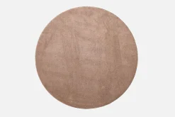 Puuteri (ruskea 200 cm matto pyöreä)