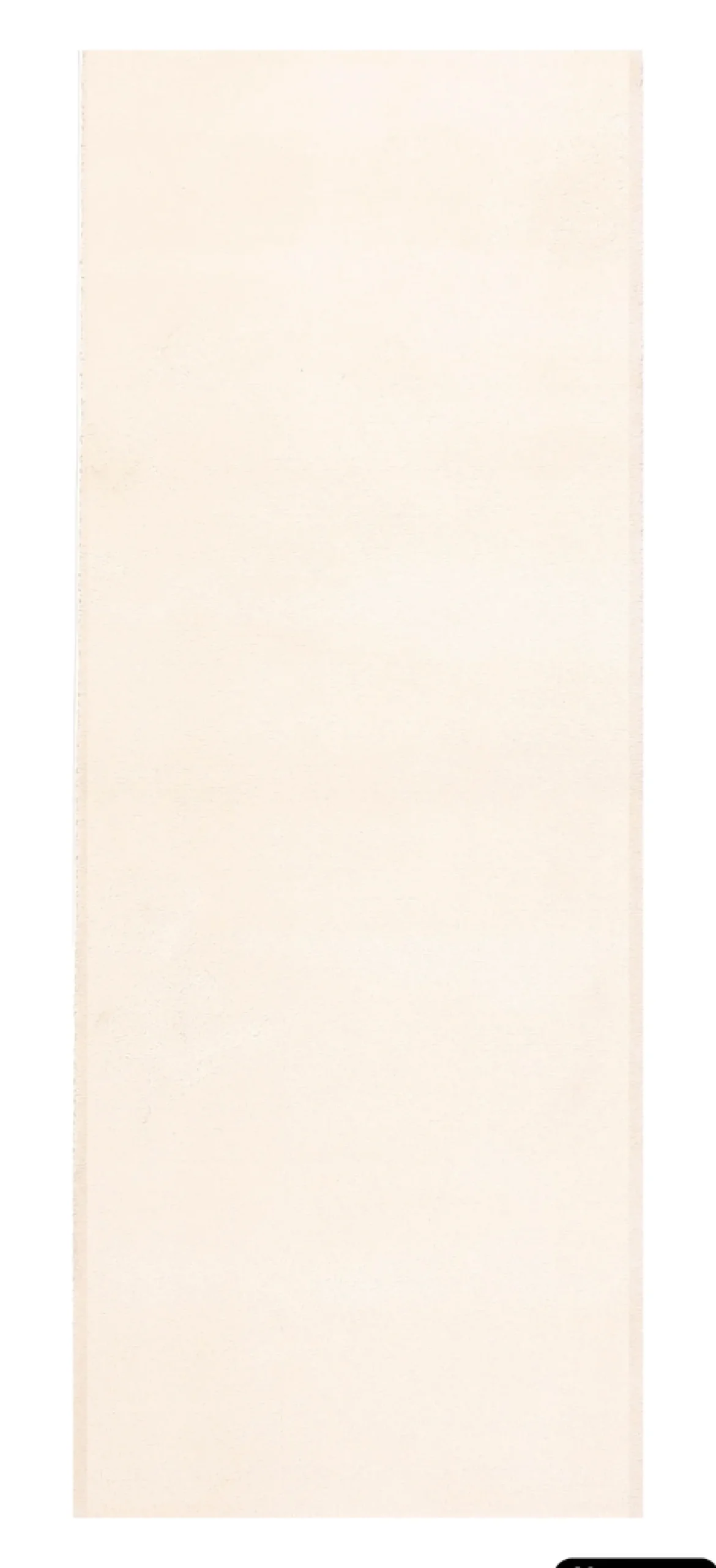 Puuteri (valkoinen 80x300 cm matto)