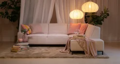 Ribe (avokulmasohva (oikea) vaalea beige)