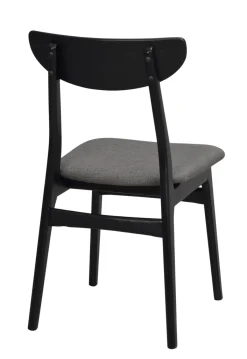 Rodham (ruokatuoli musta tammi/tummanharmaa)