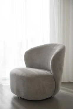 Roselawn (lepotuoli beige kangas pyörivä)