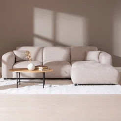 Roskilde (3-ist. divaanisohva (oikea) beige)