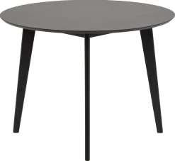 Roxby (ruokapöytä pyöreä 105 cm musta)