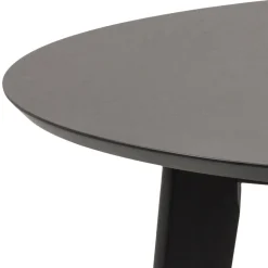 Roxby (ruokapöytä pyöreä 105 cm musta)