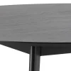 Roxby (ruokapöytä pyöreä 140 cm musta)