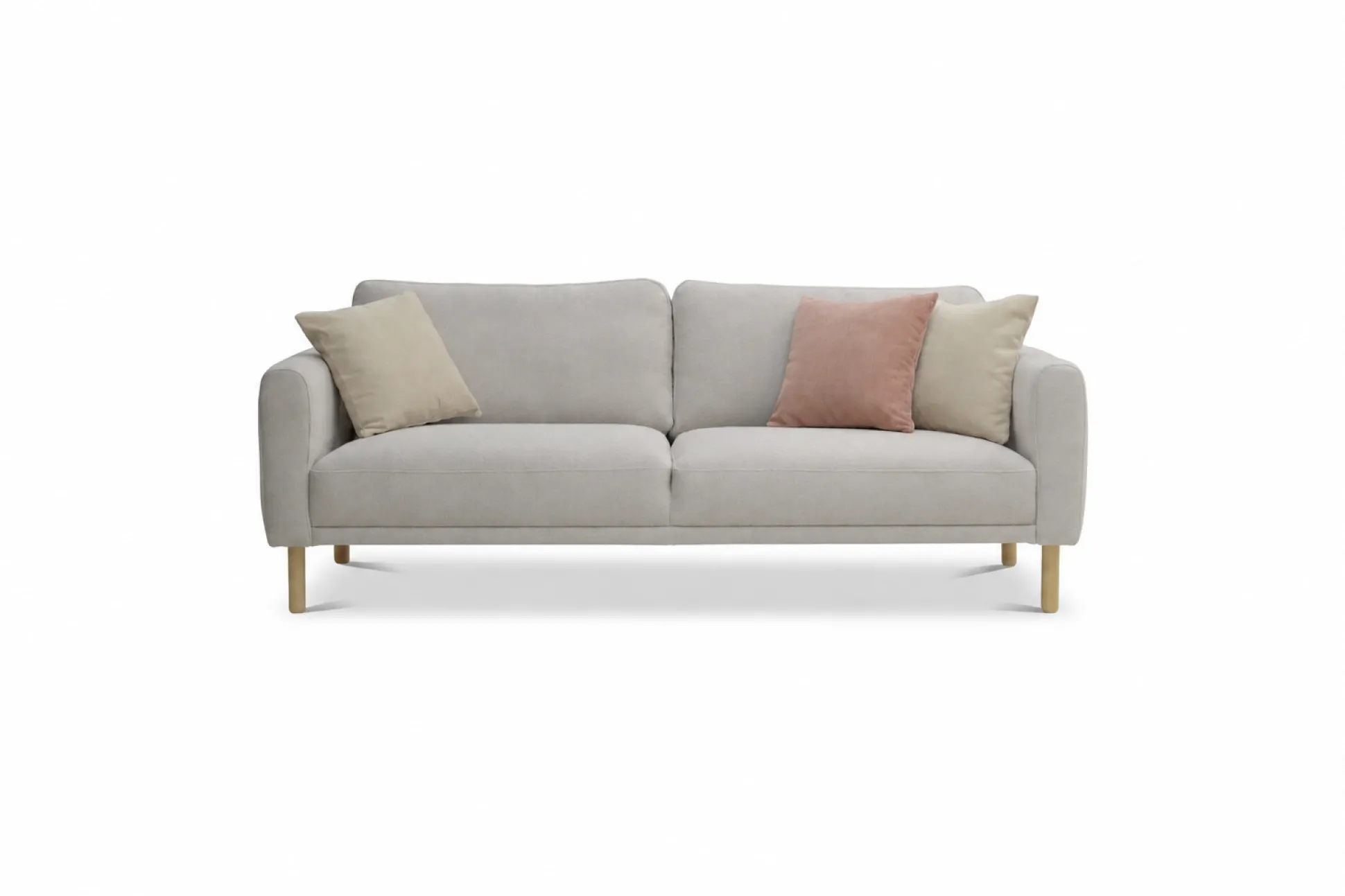 Ruka (3-ist. sohva (3h) kampanjakangas moon 01 vaalea beige)
