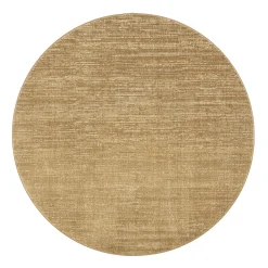 Sametti (keltainen 133 cm matto pyöreä)