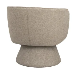 Shoreham (nojatuoli beige kangas pyörivä)
