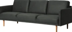 Siro (3-ist. sohva, wind 75 vihreä / valkoöljytty tammijalka)