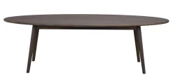 Tompkins (sohvapöytä ellipsi 150x60 ruskea tammi)