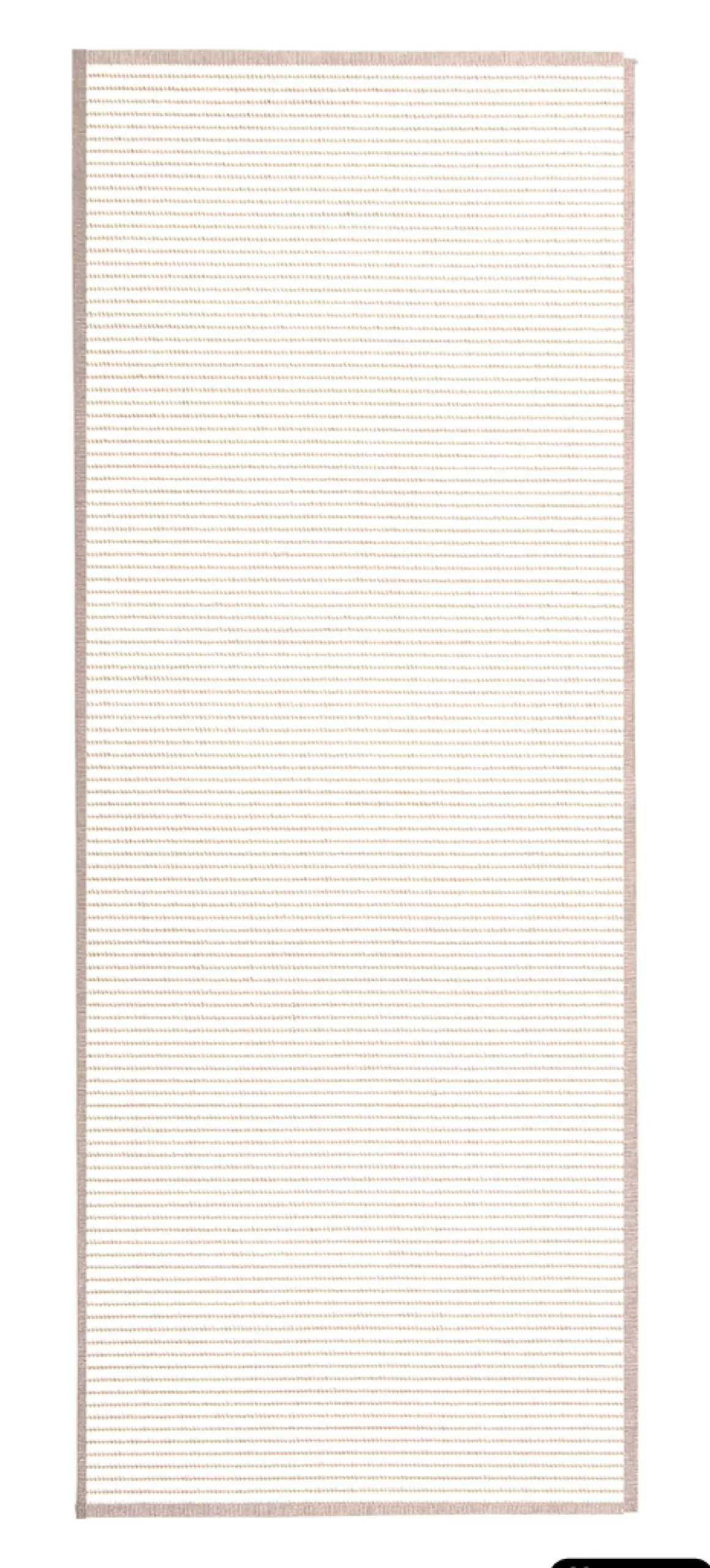 Tunturi (valkoinen 80x300 cm matto)