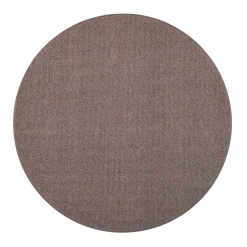 Tweed (tummanharmaa 200 cm matto pyöreä)
