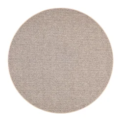 Tweed (vaalea beige 160 cm matto pyöreä)
