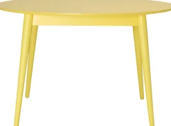 Venla (pöytä ø120 cm, keltainen maalattu)