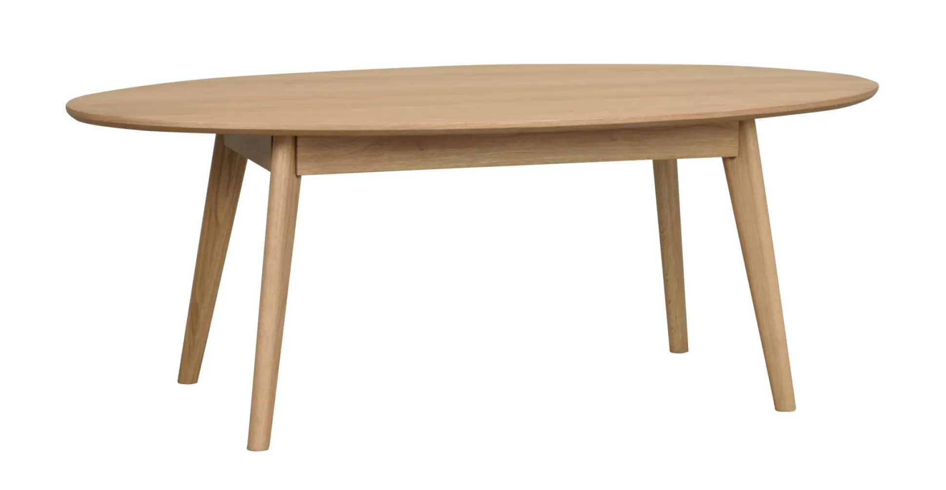 Yumi (sohvapöytä ovaali 130x65 lakattu tammi)